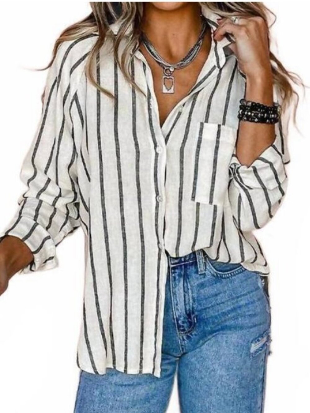 NWT. Z Supply The Perfect Striped Button Down